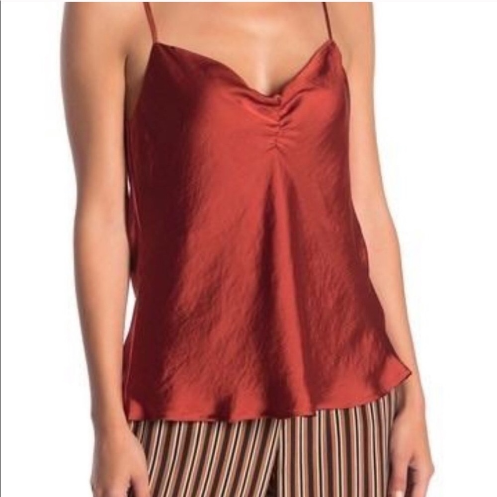Capulet | Revolve Rust Flowy Tank top - Picture 2 of 2